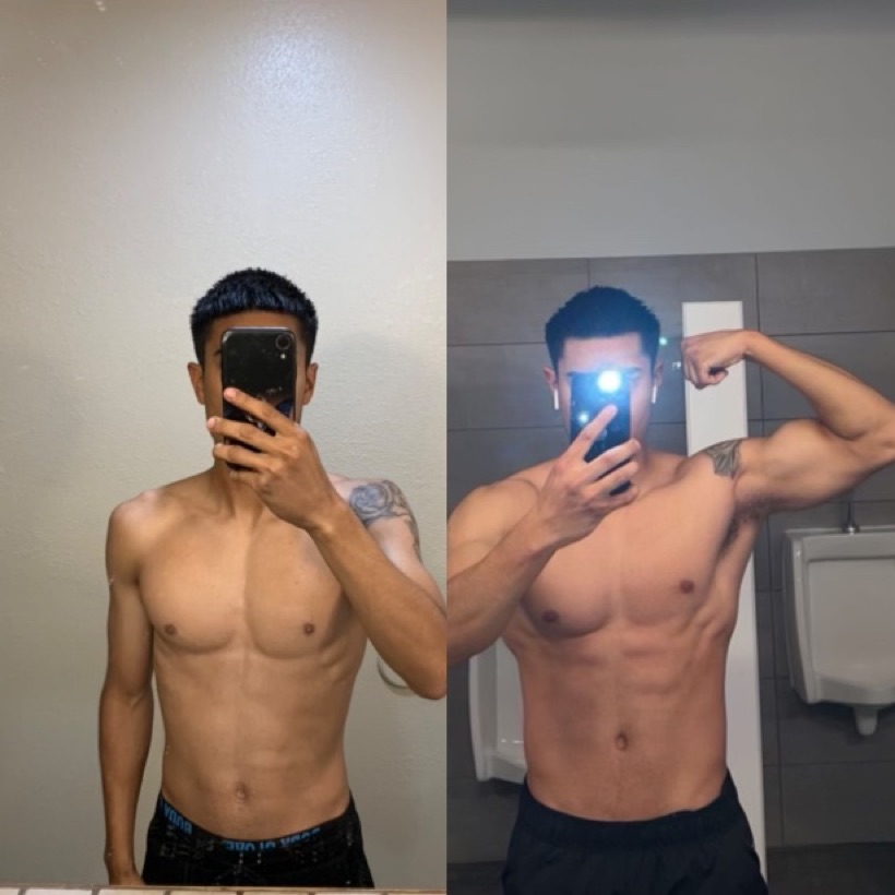 Thrive4Performance client transformation, before and after
